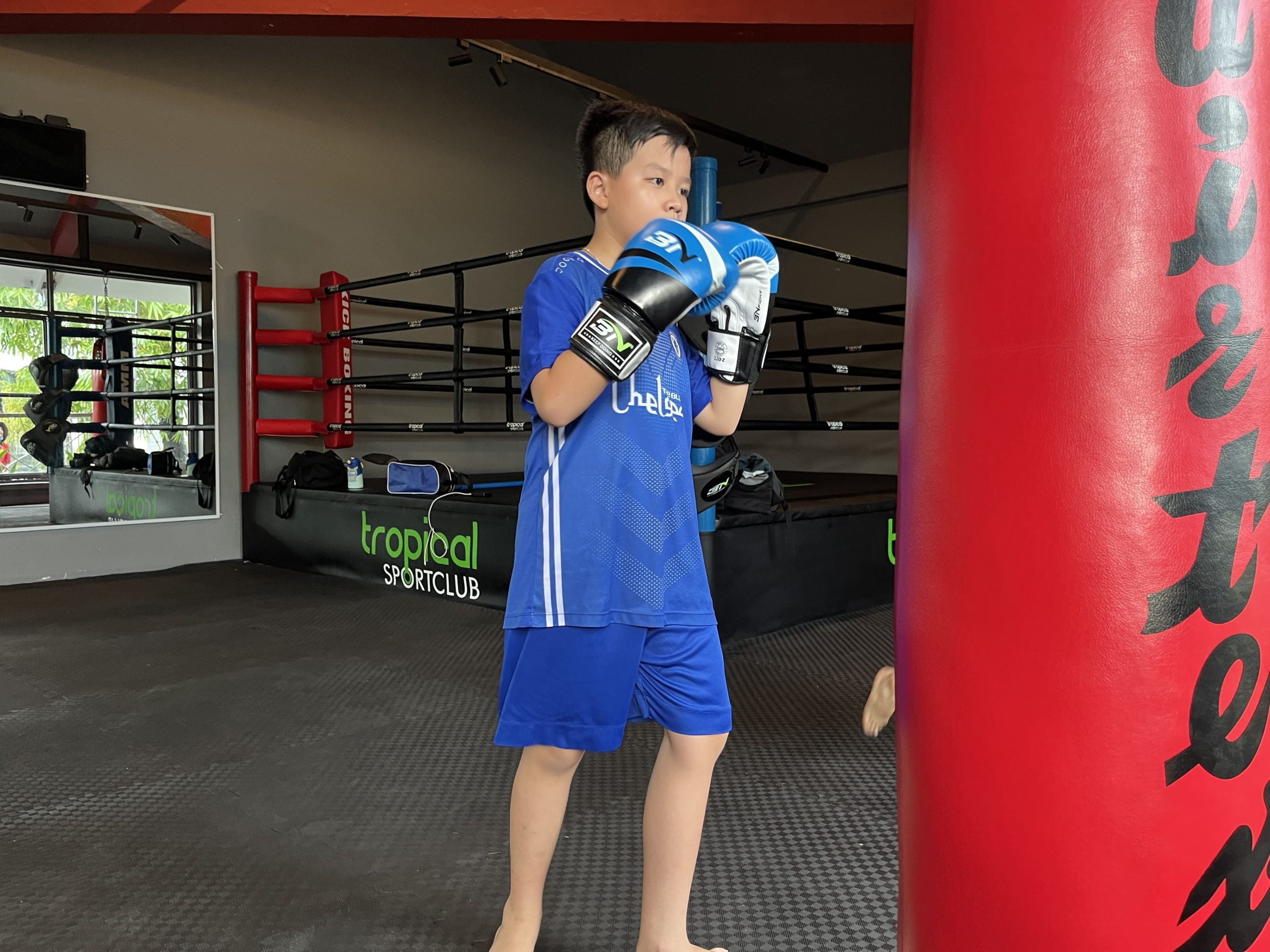 Tập boxing cho trẻ em ở Rạch Giá